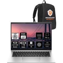 Hp Elitebook 840 G10 Intel Core I7 1355U 40GB 1tb SSD 14'' Fhd+ W11P Taşınabilir Bilgisayar 81A16EA & Per4 Çanta 81A16EAP363