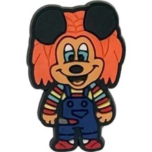 odaburada Terlik Süsü-Terlik Tokası Chucky Mickey Mouse Figürü