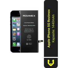 Rovimex Apple iPhone 5g Batarya Pil -  1440 mAh