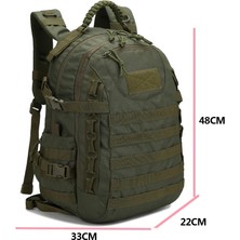 Songli 60L Haki Sıcak 35L 3 P Taktik Sırt Çantası Askeri Çanta 3 Gün Ordu Açık Sırt Çantası Su Geçirmez Tırmanma Sırt Çantası Kamp Yürüyüş Çantası Mochila (Yurt Dışından)