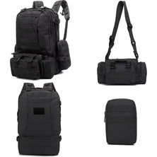 Songli Haki 55L Taktik Sırt Çantası Erkek Askeri Sırt Çantası 4 In 1 Molle Spor Taktik Çanta Açık Yürüyüş Tırmanma Ordu Sırt Çantası Kamp Çantaları (Yurt Dışından)