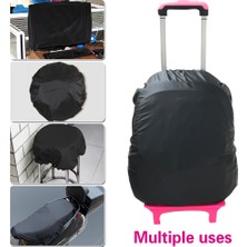 Songli Siyah 45L Siyah Renkler 20-70L Açık Yağmur Kapak Sırt Çantası Yürüyüş Tırmanma Kamp Moda Yeni Su Geçirmez Çanta Kamuflaj Taktik Toz Yağmurluk (Yurt Dışından)