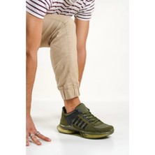 Bronze Ayakkabı Bronze Haki Ultra Lüks Casual Deri Tozu Spor Ayakkabı