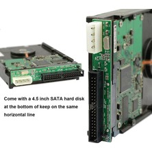 Silhouette 2x 7 + 15PIN 2.5 Sata Dişi 3.5 Inç Ide Sata Ide Adaptörü Dönüştürücü Erkek 40 Pin Bağlantı Noktası 133 100 HDD CD DVD (Yurt Dışından)