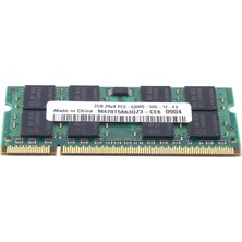 Silhouette 2x Ddr2 2 GB Ram Bellek Pc2 5300 Dizüstü Bilgisayar Ram Memoria Sodımm Ram 667 Mhz Bellek 200PIN Ram Bellek (Yurt Dışından)