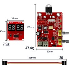 Silhouette -D01 Punta Kaynak Makinesi Kontrol Kartı Zamanı ve Akımı Düzenleyen Dijital Ekran Dıy Kontrol Kartı (40A) (Yurt Dışından)