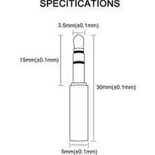 Silhouette 1 Çift 3.5mm Mmcx Adaptörü Için M1 M2 -1 Wtd-3 Kulaklık Dönüşüm Pimi Dıy Stereo Kulaklık (Yurt Dışından)
