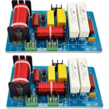 Silhouette 2 Adet PA-2A 2 Yollu Hoparlör Crossover Tiz + 450 W Saf Bas Subwoofer Frekans Bölücü Filtreler Dıy Ev Için (Yurt Dışından)