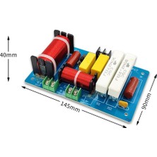 Silhouette 2 Adet PA-2A 2 Yollu Hoparlör Crossover Tiz + 450 W Saf Bas Subwoofer Frekans Bölücü Filtreler Dıy Ev Için (Yurt Dışından)