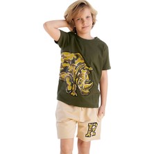 Mshb&G Rhino Erkek Çocuk T-Shirt Şort Takım