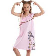 Mshb&G Romantik Kedi Kız Çocuk Elbise