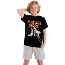 Mshb&G Explore Erkek Çocuk T-Shirt Şort Takım