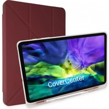 Cover Center Samsung Galaxy Tab A8 SM-X200 10.5 Inç Uyku Modlu Kalem Bölmeli Yumuşak Standlı Deri Akıllı Kılıf