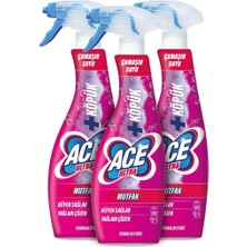 Ace Ultra Çamaşır Suyu Köpük Mutfak Ferahlık Etkisi 700ML X3