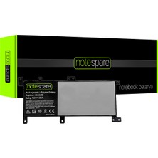 Notespare Asus ile Uyumlu K556UQ-DM554T, K556UQ-DM555T, K556UQ-XX466T Notebook Batarya Pil