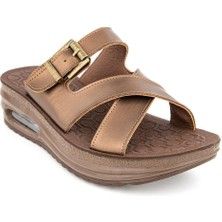 Muya Therma Anatomik Air Max Taban Islak Zemin Kadın Terlik Bronz