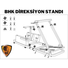 Bhk Kart Thrustmaster Uyumlu Direksiyon Standı - 1