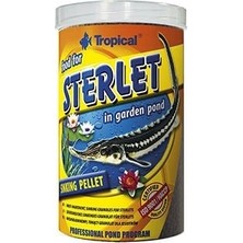 Tropical Food For Sterlet Havuz Balıkları Için Granül Yem 1000 ml