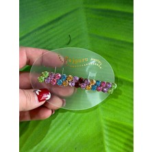 Gönülden Tasarım Taş Işleme Renkli Saç Tokası