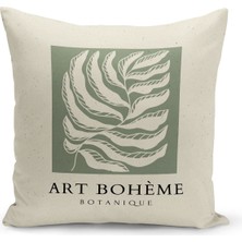 Bertille Home Sanat Serisi Çift Tarafı Dijital Baskılı Kırlent Kılıfı (Art Cushion Cover)