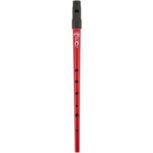 Clarke Sweetone Kırmızı Tinwhistle D İrlanda Flütü Kılıflı