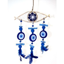 Ahşap Rüzgar Çanı 35CM