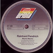 Rainhard Fendrich – Macho Macho Pop Tarz Plak Alithestereo