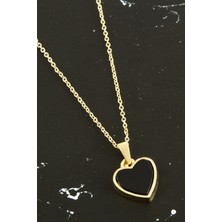 Feryal Kalp Polyester Kolye