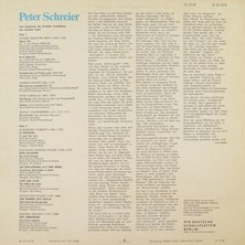 Peter Schreier - Vom Knabenalt Des Dresdner Kreuzchores Zum Lyrischen Tenor - Plak