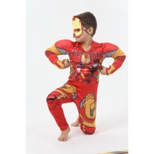 Neat Kids Iron Man Demir Adam Kaslı Parti Doğum Günü Özel Gün Maskeli Kostüm