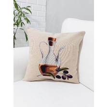 Körfez Kırlent Goblen Dokuma Kırlent Kılıfı 43X43CM