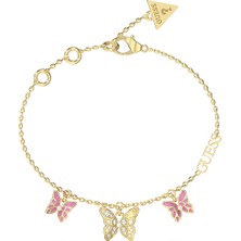Guess JGUJUBB04102JWYGLPS Kelebek Kadın Bileklik