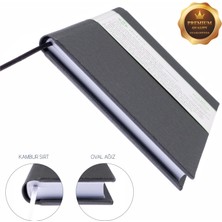 BİDEFTER Gitar Nota Defteri (Tab Anahtarlı Akortlu) - Planner El Dikişi (A/5)