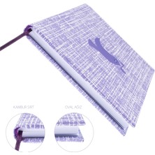 BİDEFTER Müzik Nota Defteri (Anahtarsız Sol Kesik Çizgili) - Yıllık Planner El Dikişi (A/5)