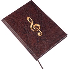 BİDEFTER Gitar Nota Defteri (Tab Anahtarlı, Sağ Kesik Çizgili) - Planner El Dikişi (A/5)