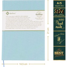 BİDEFTER Piyano Nota Defteri (Sesli Sol Fa Anahtarlı Tırnaklı) - Planner  El Dikişi (A/5)