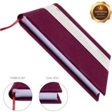 BİDEFTER Gitar Nota Defteri (Tab Anahtarlı) -Yıllık Planner  El Dikişi, Özel Tasarım (A/5)