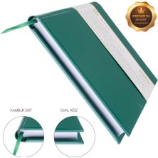 BİDEFTER Müzik Nota Defteri (Anahtarsız Sağ Sol Kesik Çizgili) - Planner  El Dikişi (A/5)