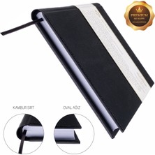 BİDEFTER Piyano Nota Defteri (Anahtarsız Tırnaklı Kesik Çizgili) - Planner  El Dikişi (A/5)