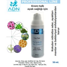 ADN Krem-Talk Ayaklar İçin, Koku Önleyici Ayak Kremi, Ayak Deodorantı Terleme Karşı,  Ayak Hastalıklarının Önlenmesi, 50 ml