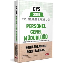 Data Yayınları 2024 Gys Ticaret Bakanlığı Personel Genel Müdürlüğü Konu Anlatımı Soru Bankası