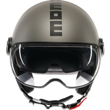 Momo Design Momodesing Fgrt Evo Matt Tit.frost Blk Açık Kask.