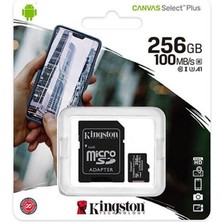 256 GB Kıngston Mıcro Sd SDCS2/256GB CL10