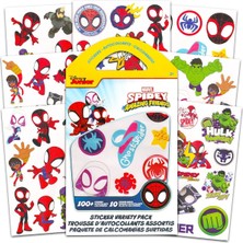 Open Toys Panini Çıkartma Spidey ve Inanılmaz Arkadaşları - 36 Paket & 180 Adet Sticker