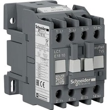 Schneider Electric LC1E1810M5 Kontaktör 7,5 Kw 18A 1Nk 220V Ac Kumanda