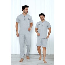 Nisanca 3 Parça Erkek Pijama Takımı- Babalar Günü Hediyesi