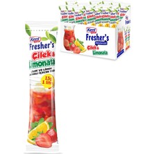 Kent Boringer Fresher's Çilekli Limonata Toz Içecek 13 gr x 48 Adet