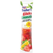 Kent Boringer Fresher's Çilekli Limonata Toz Içecek 13 gr x 48 Adet