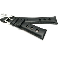 Fado Tissota Uyumlu Hakiki Deri 24  mm Saat Kordonu