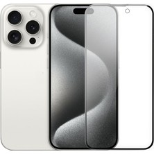 Wiwu iPhone 15 Pro Uyumlu Wiwu WI-IP002 Ahize Toz Önleyici Ekran Koruyucu ve Kamera Lens Koruyucu Set